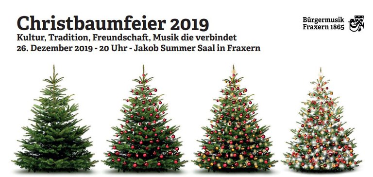 Christbaumfeier 2019