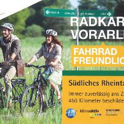 Neue Radkarte Vorarlberg